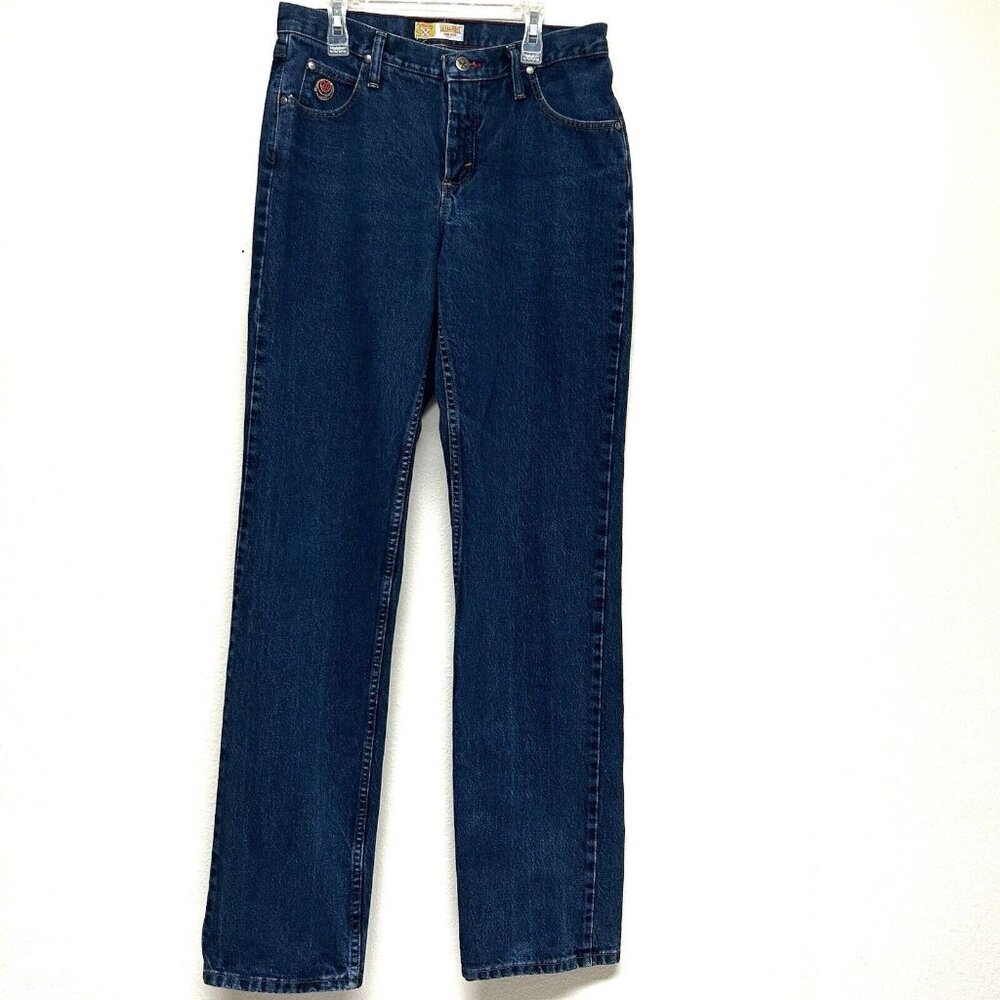 Vtg Wo25xDD Wrangler 20X Jeans Tall 9/10 x 35/36 Tulsa Low Rise Slim Fit Western